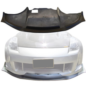 VSaero FRP AMU Front Bumper Diffuser > Nissan 350Z (Z33) 2003-2008 - image 1