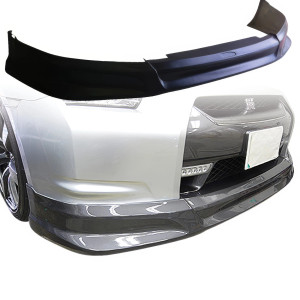VSaero FRP CWE Front Lip Valance for Nissan GT-R GTR (R35) 2009-2012 - image 1 VSaero FRP CWE Front Lip Valance for Nissan GT-R GTR (R35) 2009-2012 - image 1