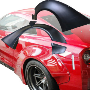 VSaero FRP LBPE v1 Wide Body Fender Flares (rear) 4pc for Nissan GT-R GTR (R35) 2009-2017 - image 1 VSaero FRP LBPE v1 Wide Body Fender Flares (rear) 4pc for Nissan GT-R GTR (R35) 2009-2017 - image 1