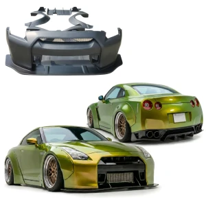 FRP LBPE v1 Wide Body Kit 13pc > Nissan GT-R GTR (R35) 2009-2017 - image 1