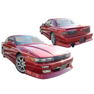 VSaero FRP DMA v1 Body Kit 4pc > Nissan Silvia (S13) 1989-1994 > 2dr Coupe - image 1