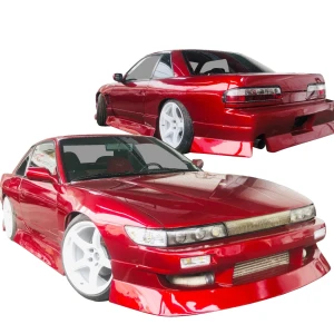 FRP URA v4 Body Kit 4pc > Nissan Silvia (S13) 1989-1994 > 2dr Coupe - image 1