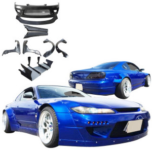 VSaero FRP TKYO Wide Body Kit > Nissan Silvia (S15) 1999-2002 - image 1