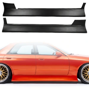 FRP BSPO Side Skirts > Nissan Skyline (R32) GTS 1990-1993 > 4dr Sedan - image 1