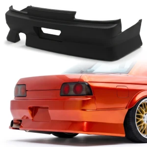 FRP BSPO Rear Bumper > Nissan Skyline (R32) GTS 1990-1993 > 4dr Sedan - image 1