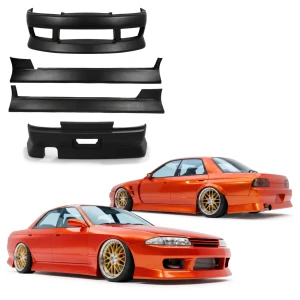 FRP BSPO Body Kit 4pc > Nissan Skyline (R32) GTS 1990-1993 > 4dr Sedan - image 1