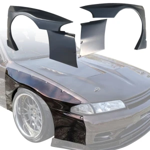 FRP TKYO Wide Body Fender Flares (front) 4pc 40mm > Nissan Skyline (R32) GTR 1990-1994 > 2dr Coupe - image 1