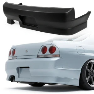 FRP MSPO Rear Bumper > Nissan Skyline (R33) GTS 1993-1998 > 2dr Coupe - image 1
