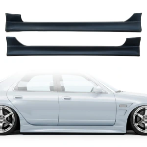 FRP MSPO Side Skirts > Nissan Skyline (R33) GTS 1993-1998 > 4dr Sedan - image 1