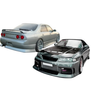 VSaero FRP MSPO v2 Body Kit 4pc > Nissan Skyline (R33) GTS 1995-1998 > 4dr Sedan - image 1