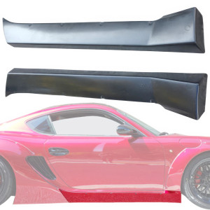 VSaero FRP TKYO v1 Wide Body Side Skirts > Porsche Cayman (987) 2006-2008 - image 1