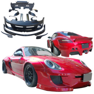 VSaero FRP TKYO v1 Wide Body Kit for Porsche Cayman (987) 2006-2008 - image 1 VSaero FRP TKYO v1 Wide Body Kit for Porsche Cayman (987) 2006-2008 - image 1