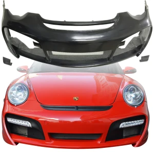 FRP TART GT Front Bumper 3pc > Porsche 911 (997) 2005-2012 - image 1