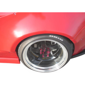 VSaero FRP TKYO v1 Wide Body Fenders (rear) 4pc 70mm for Scion FR-S (ZN6) 2013-2016 - image 1