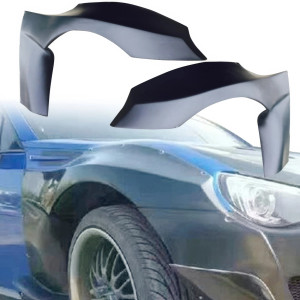 VSaero FRP TKYO v3 Wide Body Fender Flares (front) 65mm > Scion FR-S (ZN6) 2013-2016 - image 1