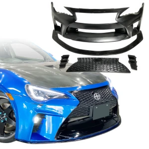FRP AG GT-F Front Bumper w Grille 5pc > Subaru BRZ 2013-2021 - image 1