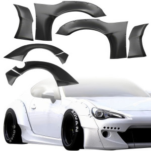 VSaero FRP TKYO v2 Wide Body Fender Set Kit > Subaru BRZ (ZN6) 2013-2020 - image 1
