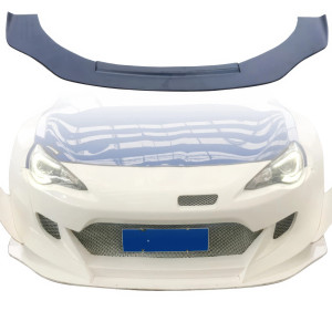 VSaero FRP TKYO v3 Wide Body Front Spoiler Lip > Subaru BRZ (ZN6) 2013-2020 - image 1
