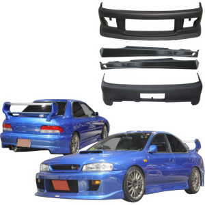 VSaero FRP CSPE Body Kit 4pc > Subaru Impreza (GC8) 1993-2001 > 2/4dr - image 1