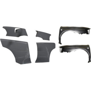 VSaero FRP MAT-LS 22B Wide Body Fenders Set 7pc > Subaru Impreza (GC8) 1993-2001 > 4dr Sedan - image 1