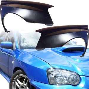 FRP LSPO WRC Wide Body Fenders (front) (new mold) > Subaru Impreza WRX 2004-2005 > 4/5dr - image 1