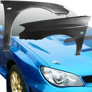 FRP LSPO WRC Wide Body Fenders (front) > Subaru Impreza WRX 2006-2007 > 4/5dr - image 1