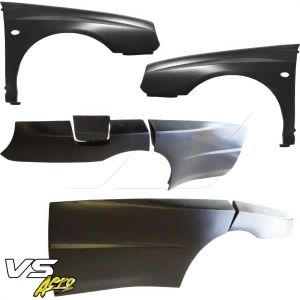 FRP LSPO WRC Wide Body Fenders 7pc > Subaru Impreza WRX 2002-2003 > 4dr Sedan - image 1