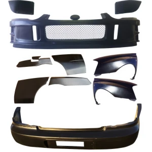 FRP LSPO WRC Wide Body Kit 11pc > Subaru Impreza WRX 2004-2005 > 4dr Sedan - image 1