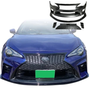 FRP AG GT-F Front Bumper w Grille 5pc > Toyota 86 2017-2021 - image 1