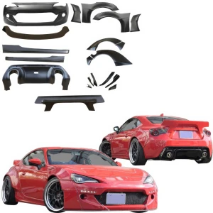 FRP TKYO v2 Wide Body Kit w Wing 20pc > Toyota 86 2017-2021 - image 1