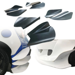 VSaero FRP TKYO v3 Wide Body Canards 8pc > Toyota 86 2017-2020 - image 1