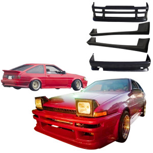 VSaero FRP VERT Body Kit 4pc > Toyota Corolla (AE86) 1984-1987 > 2/3dr - image 1