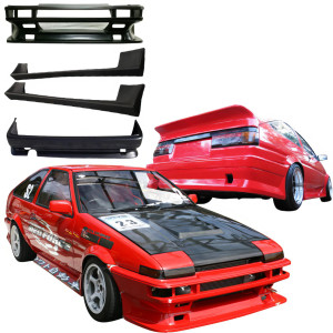 VSaero FRP URA Body Kit 4pc > Toyota Corolla (AE86) 1984-1987 > 2/3dr - image 1