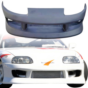 VSaero FRP BSPO Front Bumper > Toyota Supra (JZA80) 1993-1998 - image 1