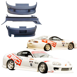 VSaero FRP BSPO Body Kit 4pc > Toyota Supra (JZA80) 1993-1998 - image 1