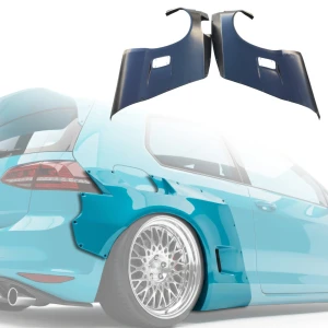 FRP TKYO Wide Body Flares (rear) 2pc 70mm > Volkswagen Golf MK7 2015-2018 > 2dr - image 1