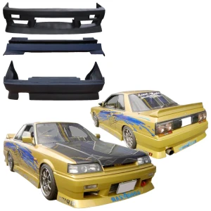 FRP URA Body Kit 4pc > Nissan Skyline (R31) 1985-1987 > 2/4dr - image 1