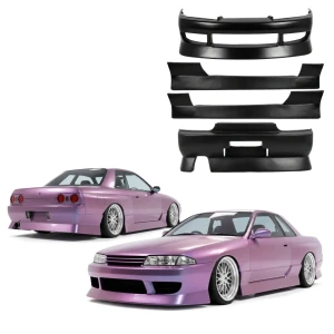 FRP URA Body Kit 4pc > Nissan Skyline (R32) GTS 1990-1993 > 2dr Coupe - image 1