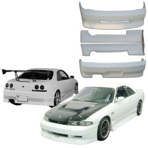 VSaero FRP FKON Body Kit 4pc > Nissan Skyline (R33) GTS 1995-1998 > 2dr Coupe - image 1
