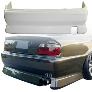 VSaero FRP BSPO Rear Bumper for Toyota Chaser (JZX100) 1997-2000 - image 1 VSaero FRP BSPO Rear Bumper for Toyota Chaser (JZX100) 1997-2000 - image 1
