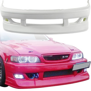 VSaero FRP TRAU Front Bumper for Toyota Chaser (JZX100) 1997-2000 - image 1 VSaero FRP TRAU Front Bumper for Toyota Chaser (JZX100) 1997-2000 - image 1