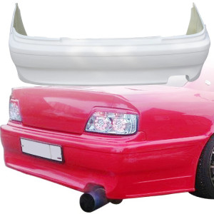 VSaero FRP TRAU Rear Bumper > Toyota Chaser (JZX100) 1997-2000 - image 1