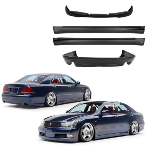 FRP ING Early Lip Body Kit 4pc > Toyota Crown Athlete (GRS180) 2003-2005 - image 1