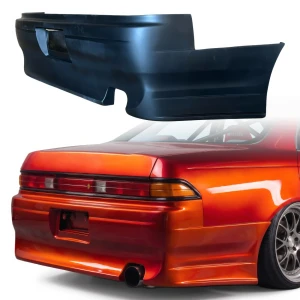 FRP TRAU Rear Bumper > Toyota Mark II (JZX90) 1993-1996 - image 1