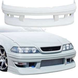 FRP TRAU Front Bumper > Toyota Mark II (JZX100) 1997-2000 - image 1