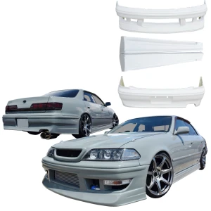 FRP TRAU Body Kit 4pc > Toyota Mark II (JZX100) 1997-2000 - image 1
