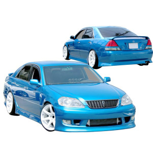 VSaero FRP VERT Body Kit 4pc for Toyota Mark II (JZX110) 2001-2007 - image 1 VSaero FRP VERT Body Kit 4pc for Toyota Mark II (JZX110) 2001-2007 - image 1