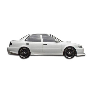 1993-2002 Toyota Corolla Geo Prizm Bomber Side Skirts Rocker Panels - 2 Piece - image 1