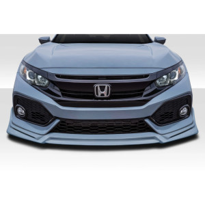 2017-2021 Honda Civic HB BZ Front Lip Spoiler - 1 Piece - image 1