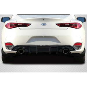 2017-2022 Infiniti Q60 J Spec Rear Diffuser - 3 Piece - image 1